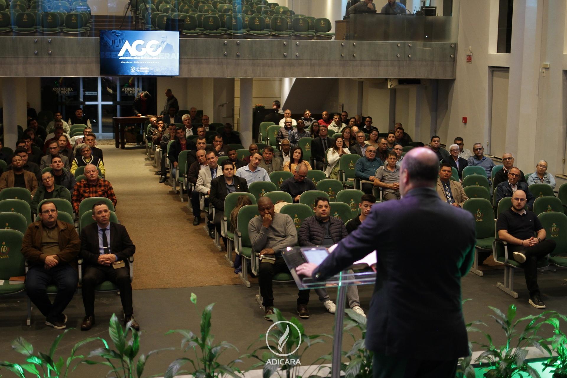 AGE aprovou reforma estatutária na AD Içara